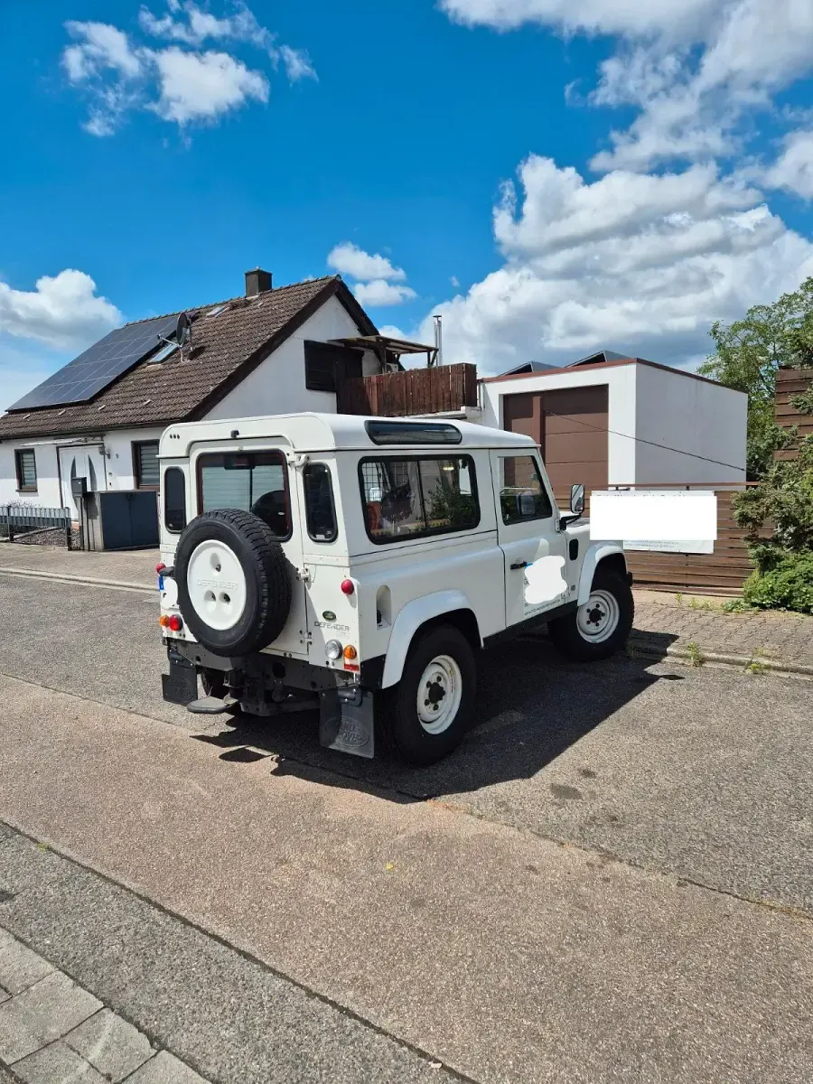 Gebraucht Land Rover Defender 122 PS (89 kW) 2006 Weiß SUV
