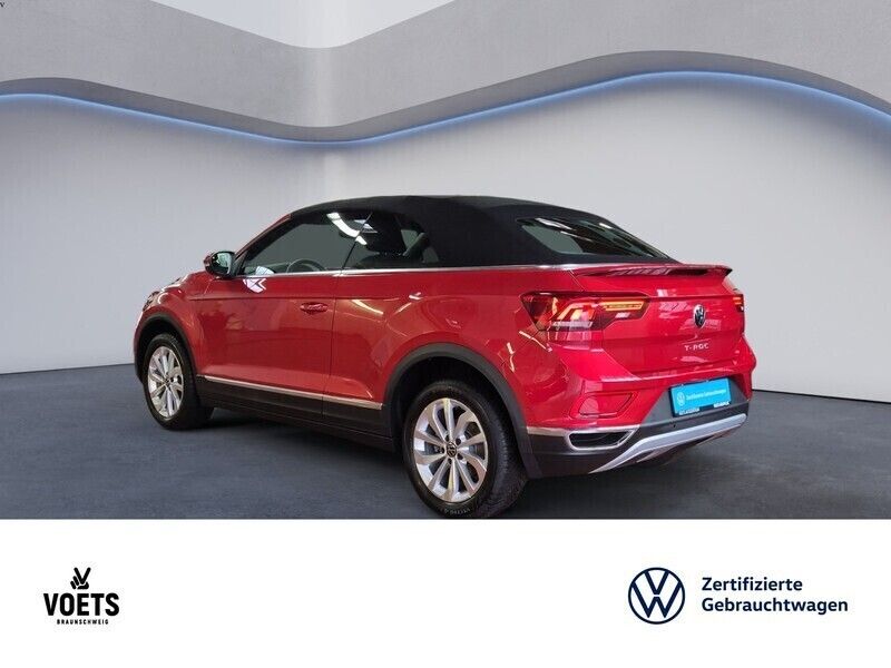 Gebraucht VW T-Roc Cabriolet Style 116 PS (85 kW) 2024 Kings red metallic Cabrio