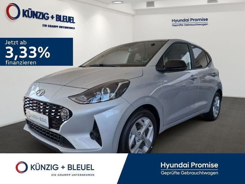 Silber Gebraucht 2023 Hyundai i10 GO! Kleinwagen | 13.800 € (Guter Preis) - Bild 1/4