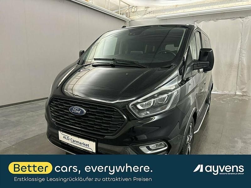Schwarz Gebraucht 2022 Ford Tourneo Custom Active Van | 39.480 € (Etwas zu teuer) - Bild 1/4