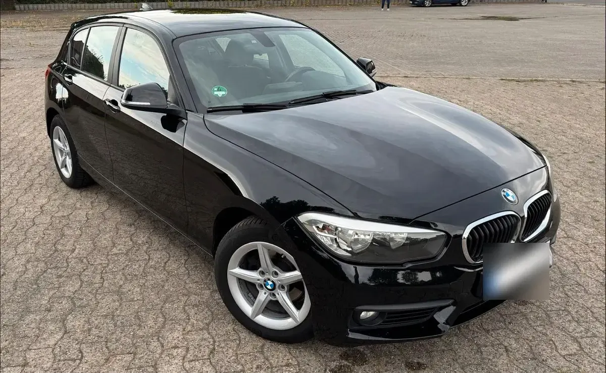Gebraucht BMW 116 109 PS (80 kW) 2016 Schwarz Kleinwagen