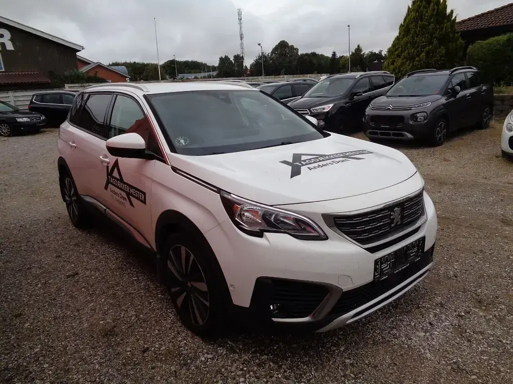 Gebraucht Peugeot 5008 Allure 131 PS (96 kW) 2018 Weiß SUV