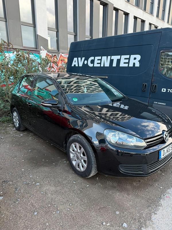 Usata VW Golf VI 80 CV (58 kW) 2009 Nero Utilitaria