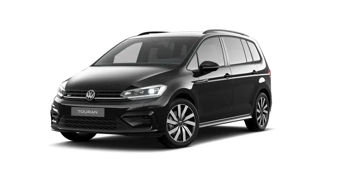 Gebraucht VW Touran R-line 150 PS (110 kW) 2024 Deep black perleffekt Van / Kleinbus
