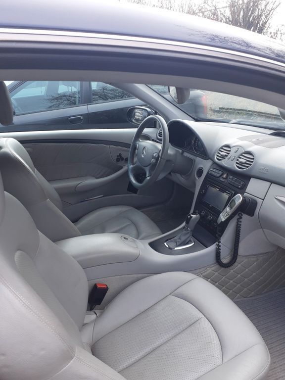 Blau Gebraucht 2003 Mercedes CLK320 Elegance Coupé | 3.099 € (Superpreis) - Bild 1/4