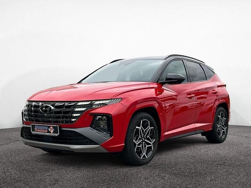 Engine red / abyss b Gebraucht 2023 Hyundai Tucson N Line SUV | 32.490 € (Fairer Preis) - Bild 1/4