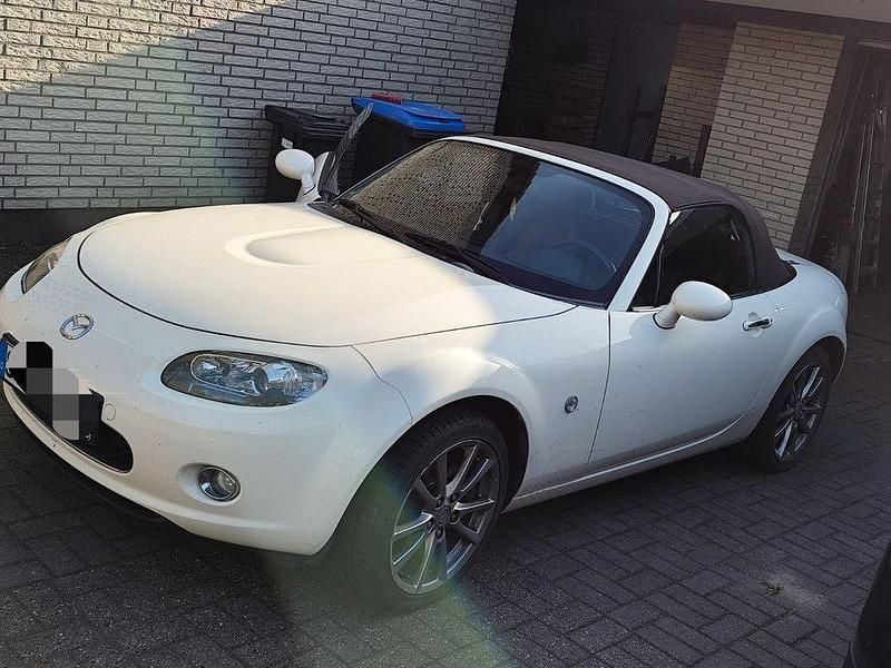 Second-hand Mazda MX5 160 CP (117 kW) 2008 Alb Cabrio