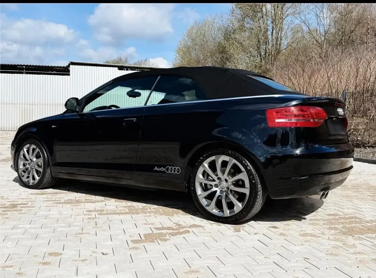 Gebraucht Audi A3 Cabriolet Design 200 PS (147 kW) 2008 Schwarz Cabrio