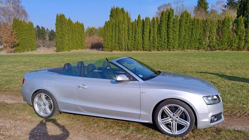 Gebraucht Audi A5 Cabriolet S-Line 211 PS (155 kW) 2009 Grau Cabrio