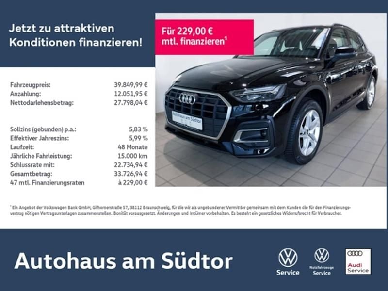 Second-hand Audi Q5 204 CP (150 kW) 2023 Negru SUV