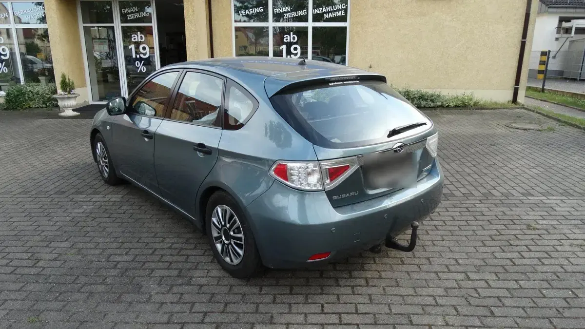 Gebraucht Subaru Impreza Active 107 PS (78 kW) 2009 Grün Kleinwagen