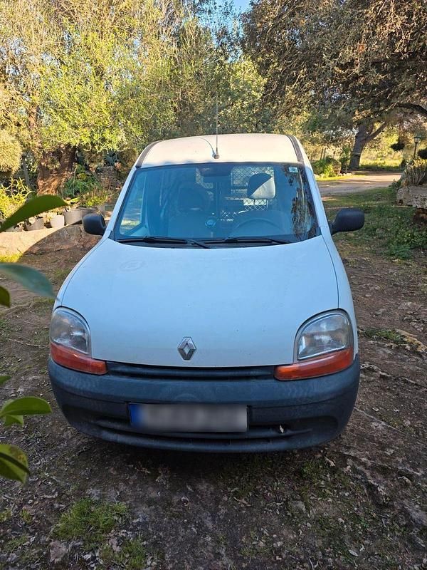 Gebraucht Renault Kangoo 65 PS (47 kW) 2003 Weiß Van / Kleinbus