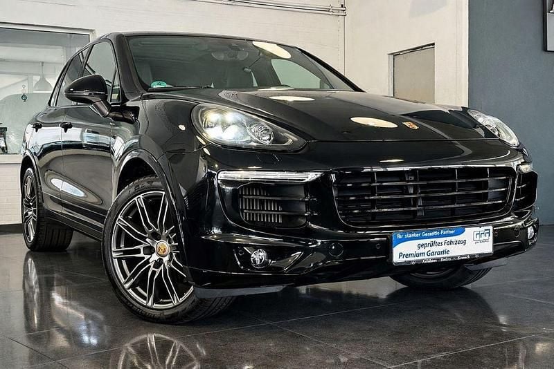 Schwarz Gebraucht 2017 Porsche Cayenne S Platinum Edition SUV | 29.999 € (Superpreis) - Bild 1/4