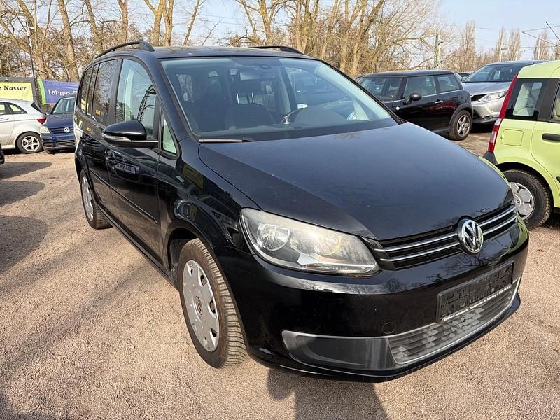 Gebraucht VW Touran 105 PS (77 kW) 2010 Schwarz Van / Kleinbus