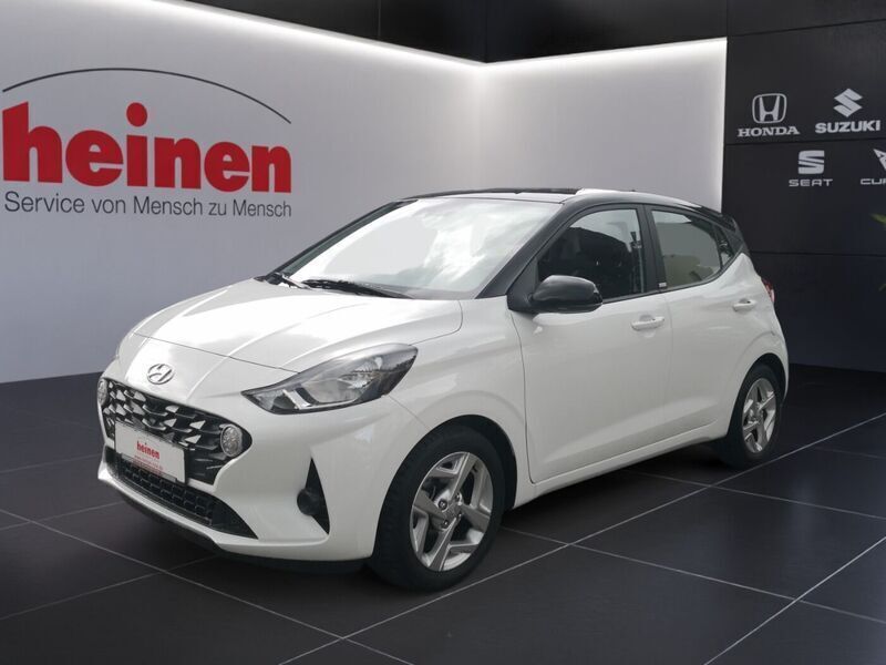 Schwarz Gebraucht 2021 Hyundai i10 Trend Kleinwagen | 13.799 € (Guter Preis) - Bild 1/4