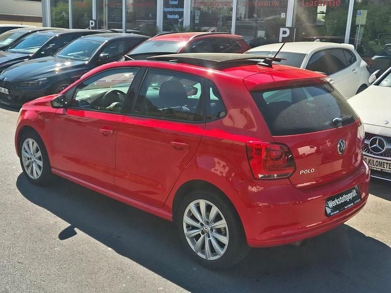 Gebraucht VW Polo Life 105 PS (77 kW) 2013 Rot Kleinwagen