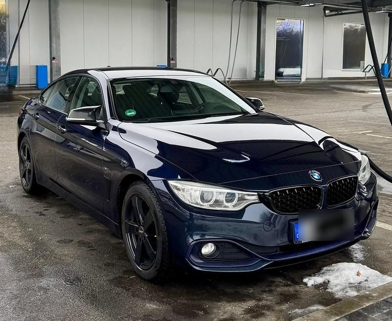Blau Gebraucht 2014 BMW 420 Gran Coupé Coupé | 12.600 € (Guter Preis) - Bild 1/4