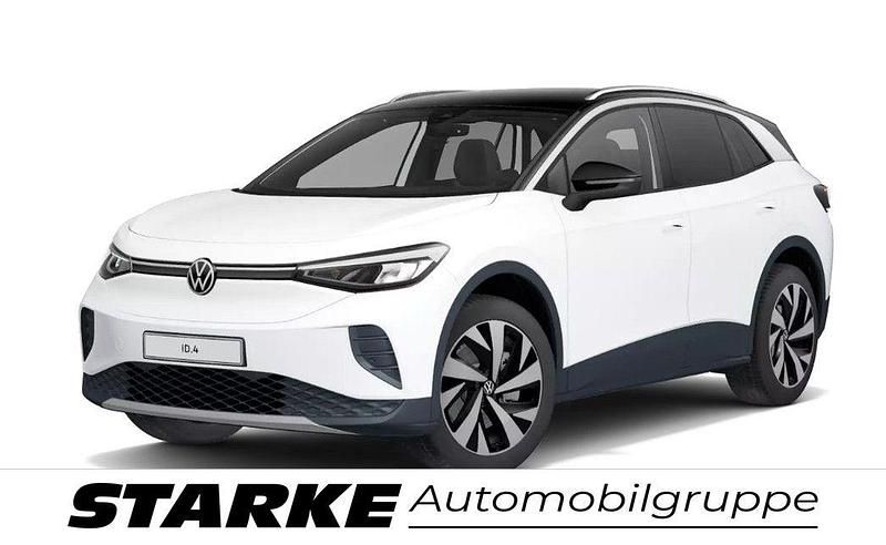 Gletscherweiß metallic Gebraucht 2021 VW ID.4 Pro Performance SUV | 26.850 € (Guter Preis) - Bild 1/4