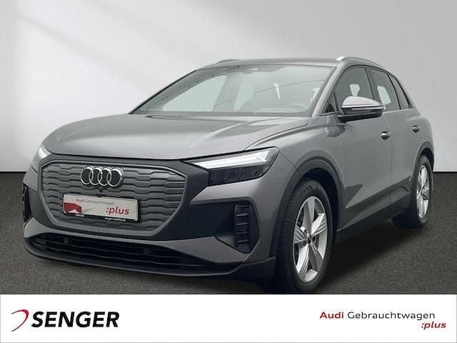 Taifungrau metallic Gebraucht 2022 Audi Q4 e-tron Ambiente SUV | 28.880 € (Superpreis) - Bild 1/4