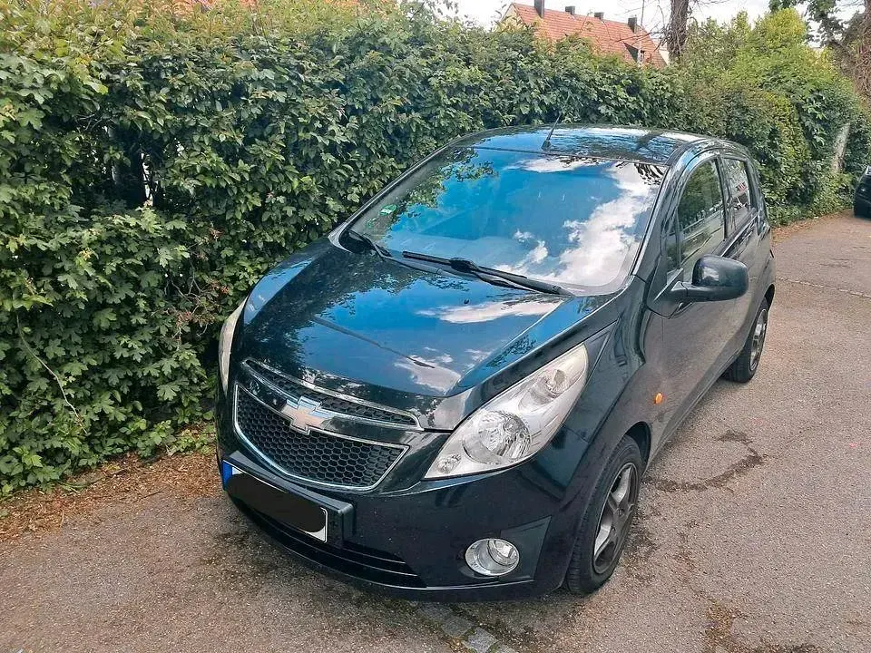Gebraucht Chevrolet Spark LS 68 PS (50 kW) 2011 Schwarz Kleinwagen