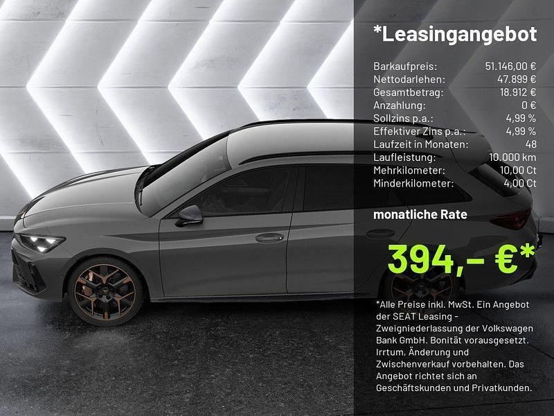 Neu Cupra Leon VZ 333 PS (244 kW) 2025 Grau (grau / graphene grau) Kombi