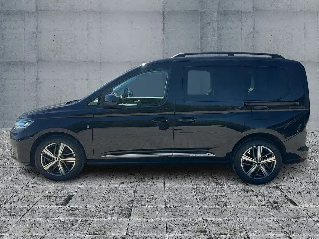 Gebraucht VW Caddy Move 122 PS (89 kW) 2021 Schwarz Van / Kleinbus