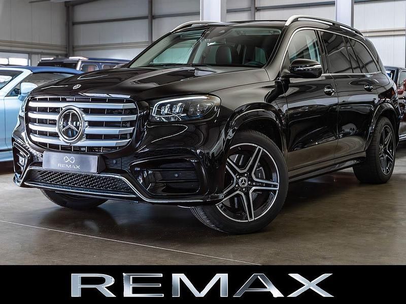Schwarz Gebraucht 2023 Mercedes GLS450 AMG line SUV | 93.880 € (Superpreis) - Bild 1/4