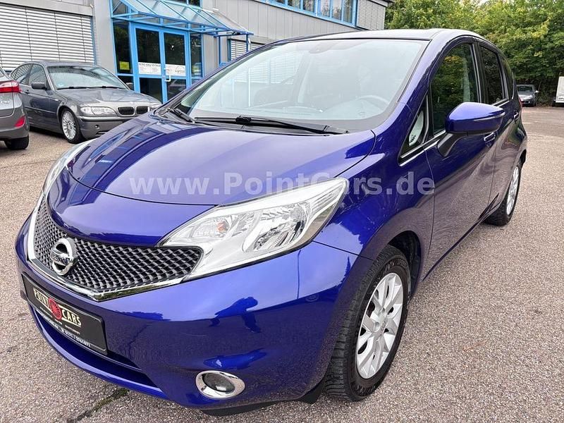 Blau Gebraucht 2016 Nissan Note Acenta+ Van / Kleinbus | 9.290 € (Etwas zu teuer) - Bild 1/4