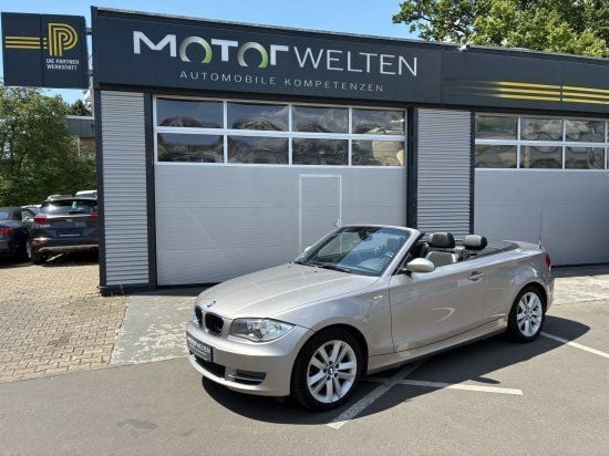 Silber metallic Gebraucht 2008 BMW 118 Cabriolet Sport Line Cabrio | 9.900 € (Fairer Preis) - Bild 1/4