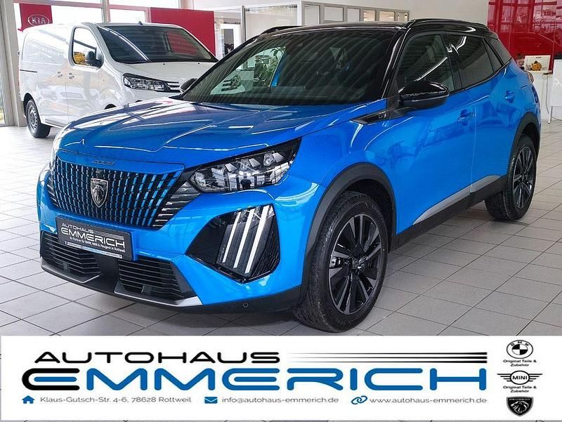 Blau Neu 2025 Peugeot 2008 GT SUV | 32.200 € - Bild 1/4