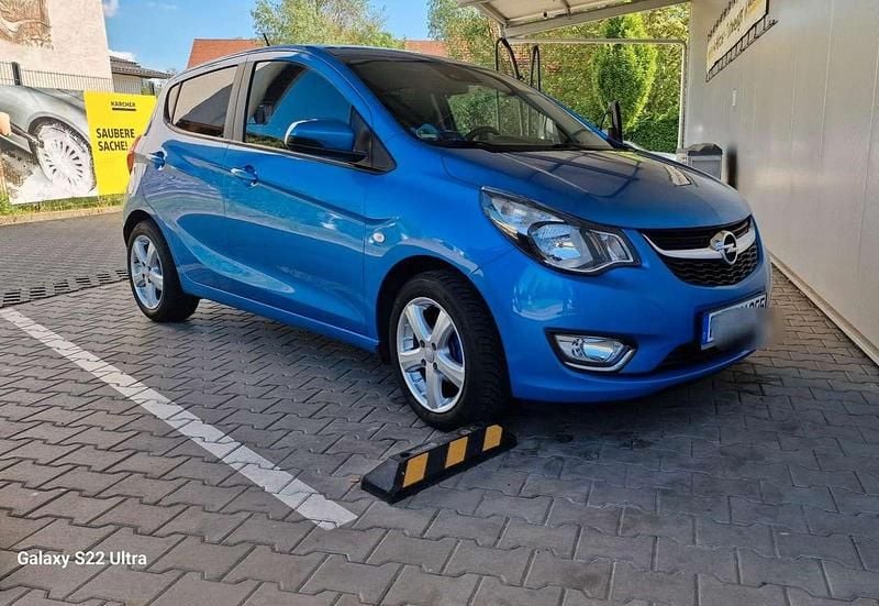Gebraucht Opel Karl Exklusiv 75 PS (55 kW) 2015 Blau Kleinwagen