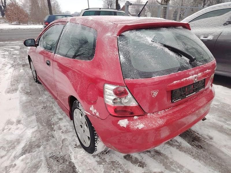 Gebraucht Honda Civic LS 90 PS (66 kW) 2004 Rot Kleinwagen