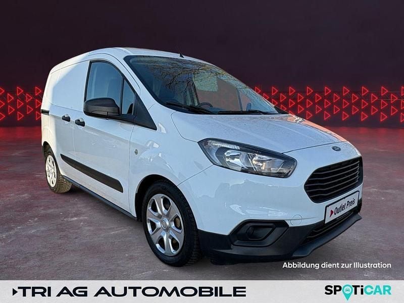 Frostweiß Gebraucht 2020 Ford Transit Trend Van | 11.990 € (Superpreis) - Bild 1/4