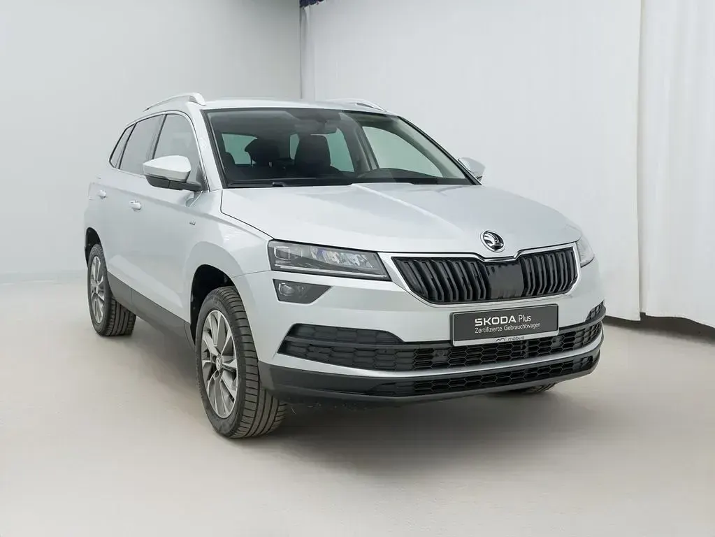 Gebraucht Skoda Karoq Clever 150 PS (110 kW) 2022 Brillantsilber metallic SUV