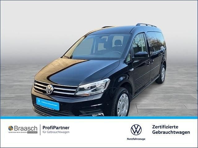 Schwarz Gebraucht 2019 VW Caddy Maxi Comfortline Van / Kleinbus | 28.979 € - Bild 1/3
