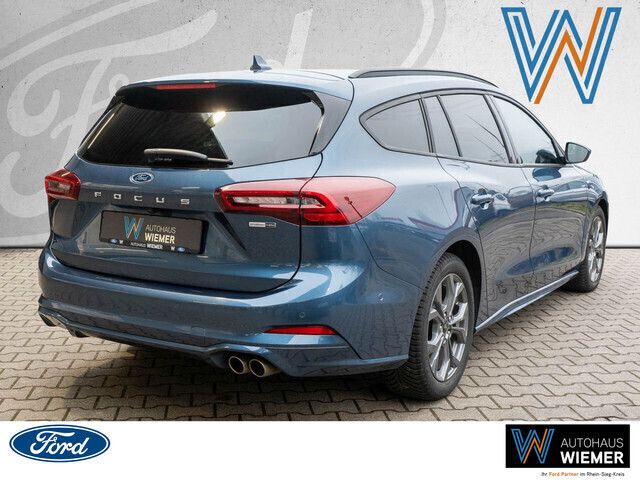 Gebraucht Ford Focus ST-Line X 125 PS (91 kW) 2023 Chrome blue Kombi