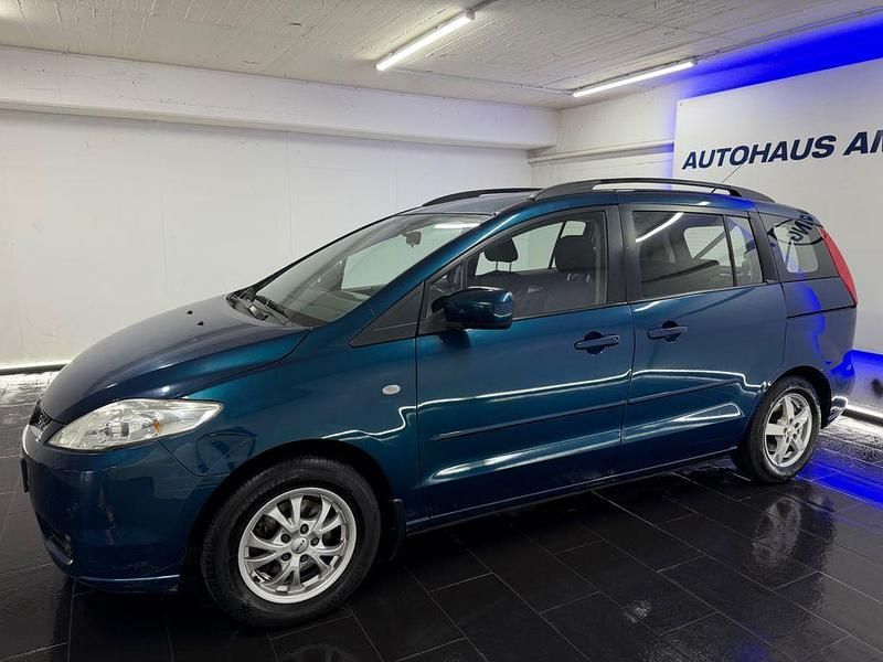 Brugt Mazda 5 Exclusive 116 HK (85 kW) 2007 Blå MPV