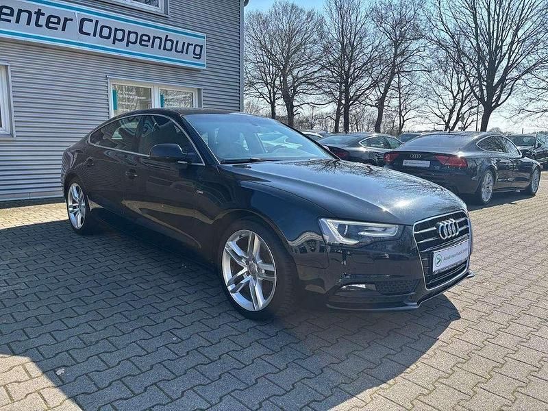 Gebraucht Audi A5 Sportback S-Line 150 PS (110 kW) 2014 Schwarz Kleinwagen