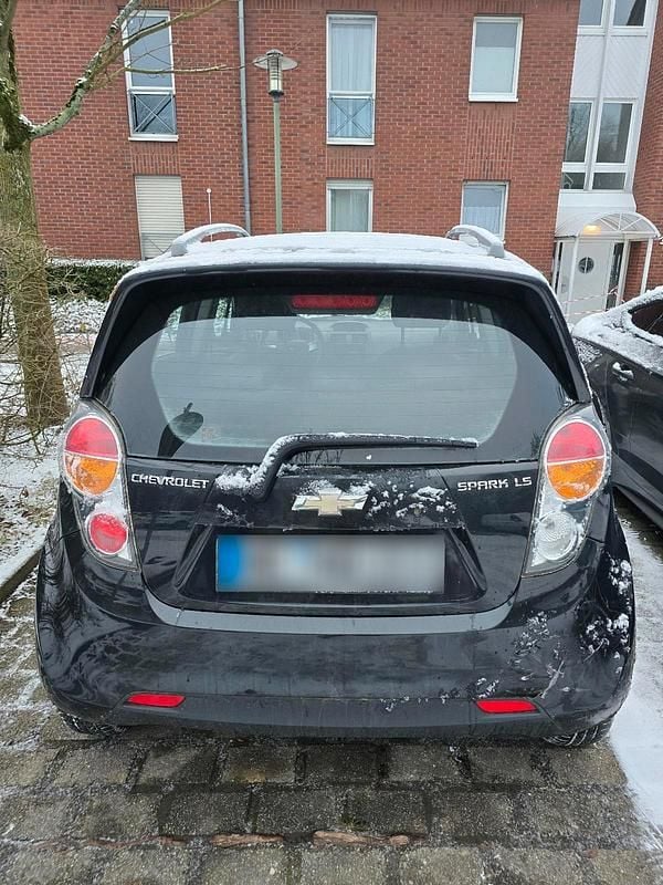 Usata Chevrolet Spark LS 82 CV (60 kW) 2011 Nero Utilitaria