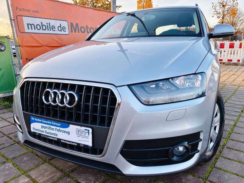 Silber Gebraucht 2014 Audi Q3 SUV | 17.990 € (Etwas zu teuer) - Bild 1/4
