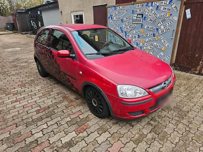 Gebraucht Opel Corsa 60 PS (44 kW) 2004 Rot Kleinwagen