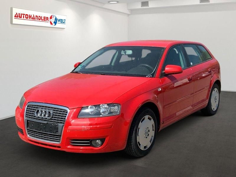 Rot Gebraucht 2005 Audi A3 Sportback Sport Limousine | 2.199 € (Superpreis) - Bild 1/3