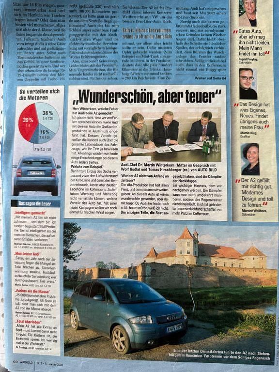 Gebraucht Audi A2 75 PS (55 kW) 2003 Grau Kleinwagen