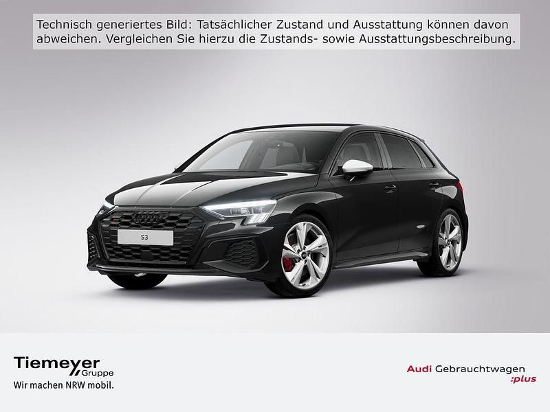 Mythosschwarz metallic Gebraucht 2024 Audi S3 Sport Limousine | 39.870 € (Superpreis) - Bild 1/4