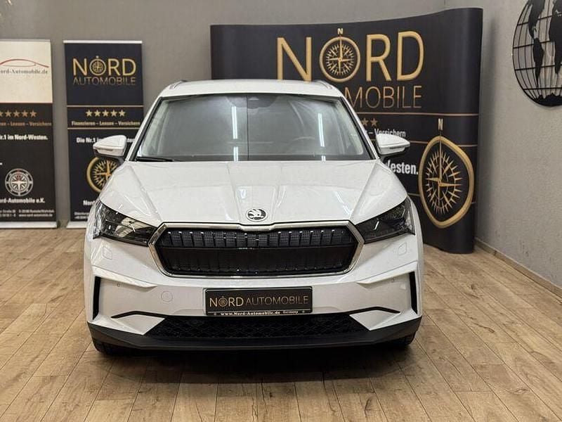 Gebraucht Skoda Enyaq iV 194 kW (265 PS) 2022 Moonweiss metallic (metallic) SUV