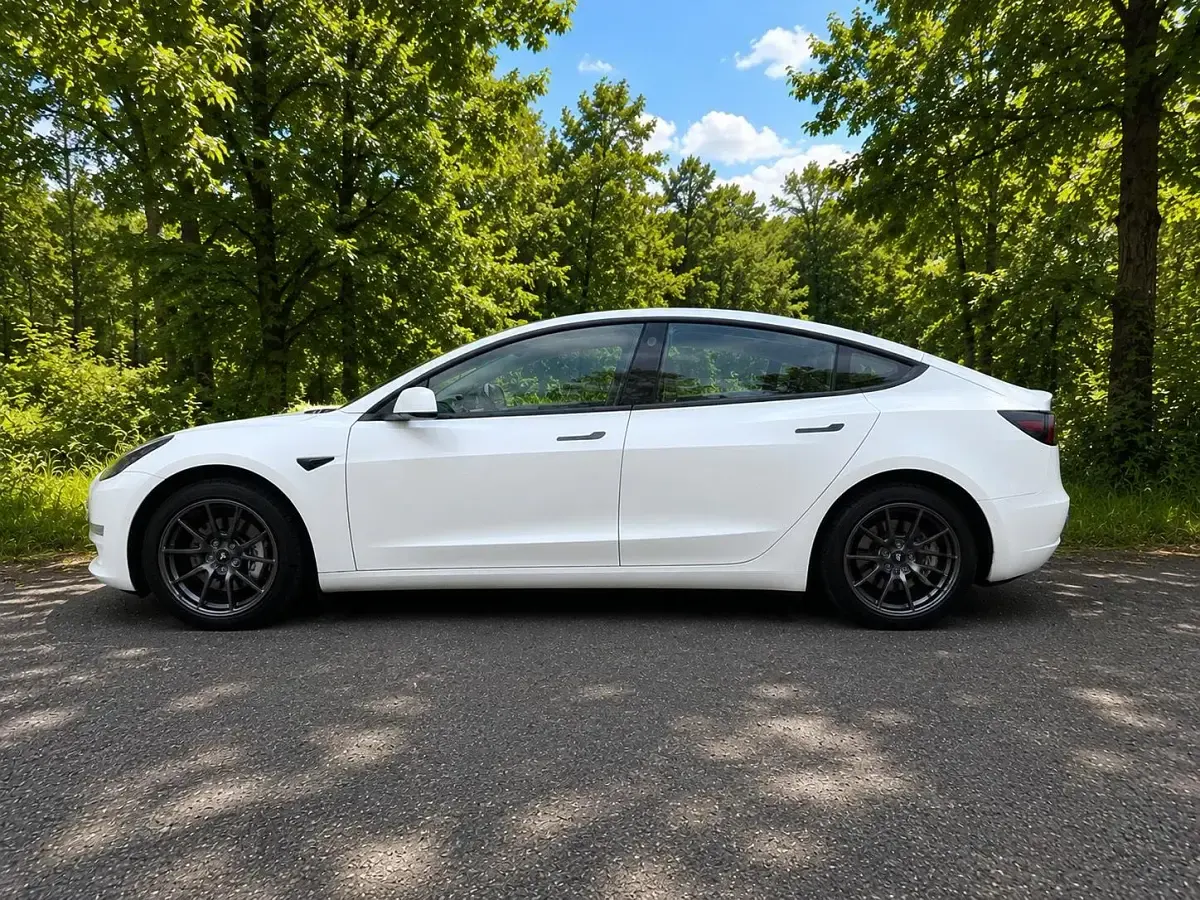 Gebraucht Tesla Model 3 Long Range AWD 366 kW (498 PS) 2021 Weiß Limousine