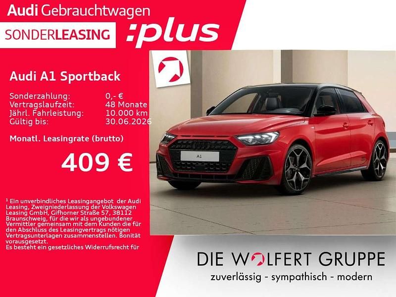 Gebraucht Audi A1 S-Line 150 PS (110 kW) 2025 Progressivrot metallic Limousine