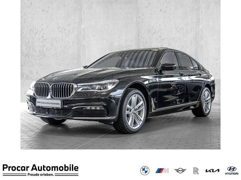 Schwarz Gebraucht 2019 BMW 740 Limousine | 38.380 € (Fairer Preis) - Bild 1/4