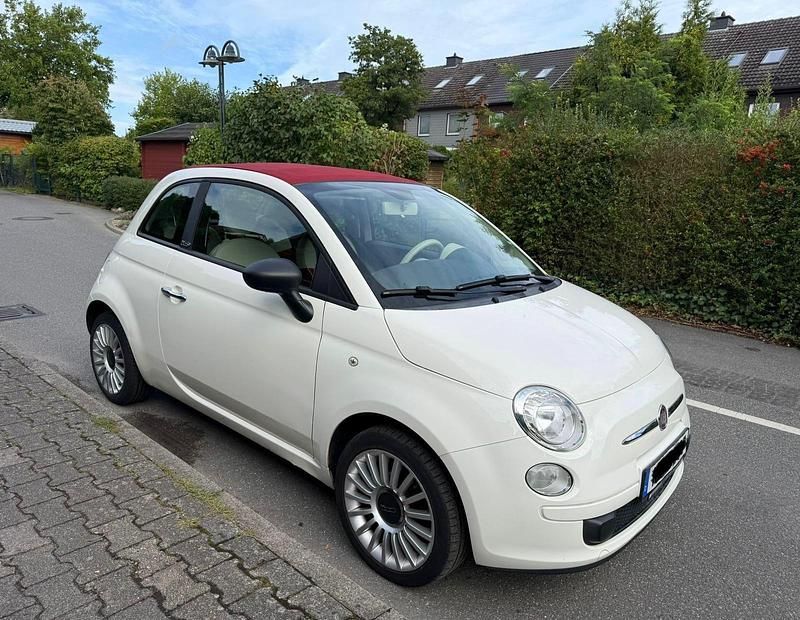 Weiß Gebraucht 2011 Fiat 500C Pop Cabrio | 4.200 € (Fairer Preis) - Bild 1/4