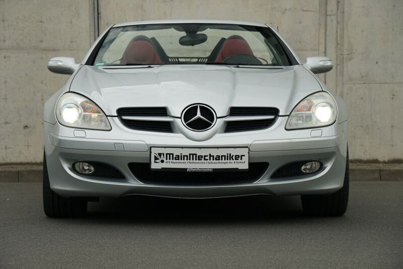 Silber Gebraucht 2004 Mercedes SLK350 Cabrio | 8.490 € (Fairer Preis) - Bild 1/4